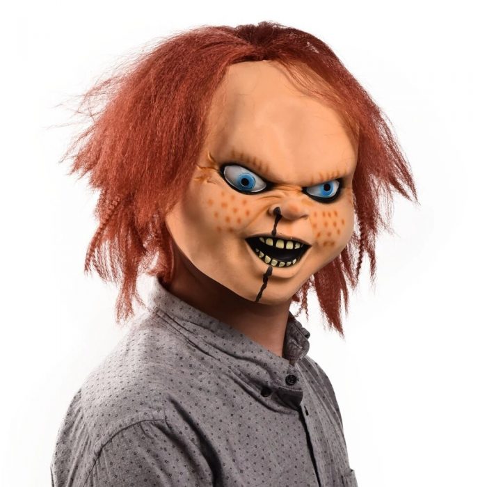 2021 Chucky Mask Child s Play Costume Masques Ghost Chucky Masks Horror Face Latex Mascarilla Halloween 2 - Chucky Doll