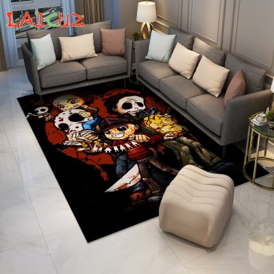 Cartoon Horror Doll Movie Characters Large Area Anti Slip Rugs and Carpets for Living Room Bedroom 2 - Chucky Doll