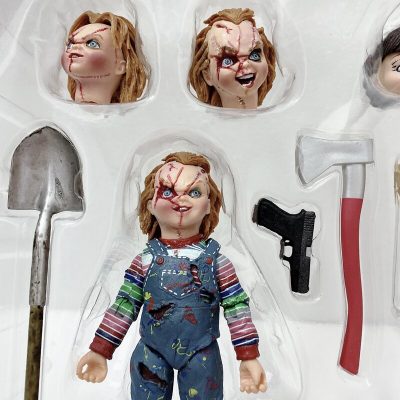 NECA Chucky Tiffany Action Figure Bride Of Chucky Ultimate Toy Doll Gift For kids 5 - Chucky Doll