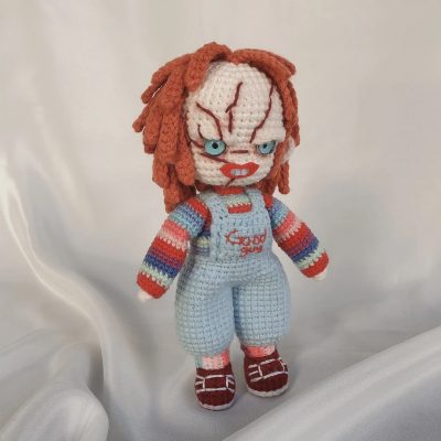 Handmade Wool Chucky Doll Crochet 2 - Chucky Doll