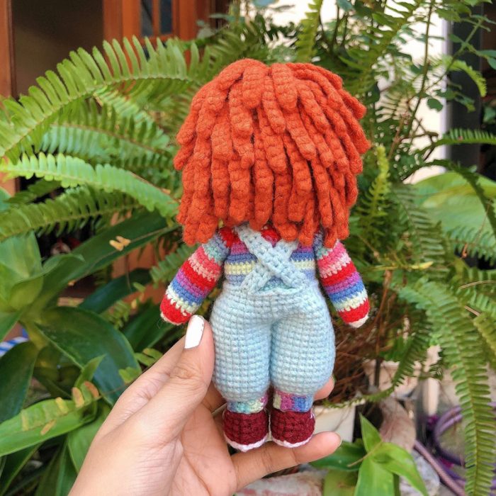 Handmade Wool Chucky Doll Crochet 4 - Chucky Doll